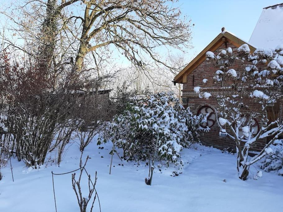 Ferienhaus Rosengarten Loxstedt Exterior foto