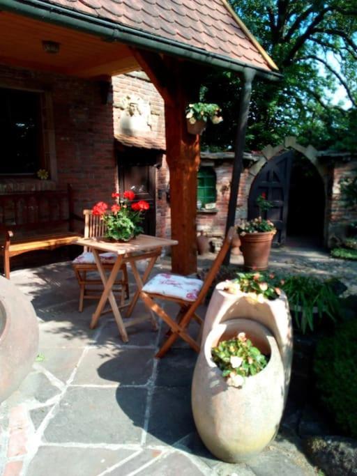 Ferienhaus Rosengarten Loxstedt Exterior foto